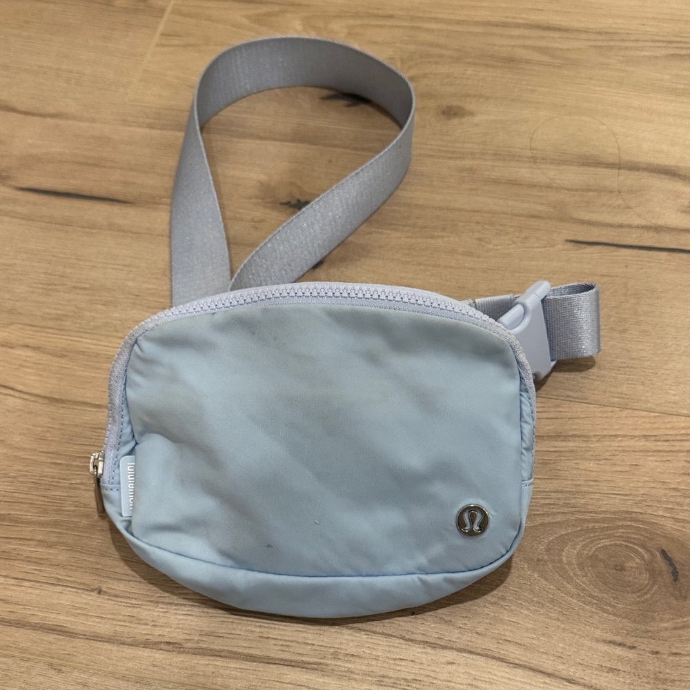 Lululemon Athletica Light Blue Belt Bag